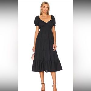 ASTR cinched bust dress